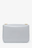 Gucci Grey Calfskin Horsebit Siena Small Shoulder Bag