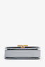Gucci Grey Calfskin Horsebit Siena Small Shoulder Bag