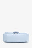 Gucci Light Blue Lambskin Matelasse Small GG Marmont Double Chain Shoulder Bag