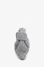 Bottega Veneta Grey Intrecciato Suede Leather Mini Jodie