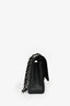 Pre-Loved Chanel™ 2013/14 Black Quilted Caviar Leather Medium Classic Double Flap SHW
