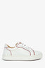 Christian Louboutin White Leather Sneakers Size 39