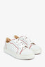 Christian Louboutin White Leather Sneakers Size 39