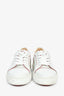 Christian Louboutin White Leather Sneakers Size 39