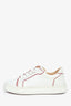Christian Louboutin White Leather Sneakers Size 39