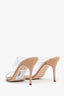 Manolo Blahnik Beige Plastic Heels Size 36.5