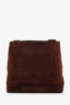 Pre-Loved Chanel™ 1997-99 Brown Suede CC Embroidered Tote Bag