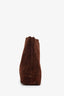 Pre-Loved Chanel™ 1997-99 Brown Suede CC Embroidered Tote Bag