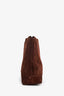 Pre-Loved Chanel™ 1997-99 Brown Suede CC Embroidered Tote Bag