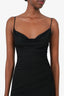 Katie May Black Open Back Maxi Dress Size S