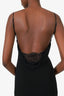 Katie May Black Open Back Maxi Dress Size S
