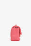 Pre-Loved Chanel™ 2020-21 Pink Lambskin Mini Rectangular Flap Bag