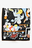 Hermès Black/Multicolour Silk 'Tea For Two' Scarf 90