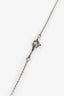 Tiffany & Co. Elsa Peretti Sterling Silver Bean Pendant Necklace