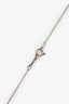 Tiffany & Co. Elsa Peretti Sterling Silver Bean Pendant Necklace
