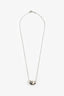 Tiffany & Co. Elsa Peretti Sterling Silver Bean Pendant Necklace