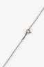 Tiffany & Co. Elsa Peretti Sterling Silver Bean Pendant Necklace