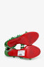 Christian Louboutin Green Spikita Strap Size 40.5