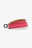 Hermès Pink Leather Double Bracelet