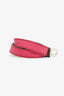 Hermès Pink Leather Double Bracelet