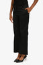 Celine Black Cotton Straight Leg Pants Size 36