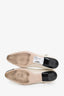 Miu Miu Cream/Black Cap Toe Patent Leather Mary Jane Pumps Size 39