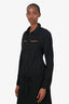 Jacquemus Black La Chemise Nappe Twill Shirt Size 34