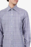 Tom Ford Purple Cotton Check Button Down Shirt Size 42 Mens