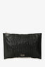 Prada 2016 Black Nappa Gaufre Leather Pouch