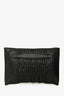 Prada 2016 Black Nappa Gaufre Leather Pouch