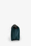 Pre-Loved Chanel™ 2014 Green Lambskin Old Medium Boy Bag