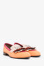 Hermès Orange/Pink Suede 'Royal' Loafers Size 36