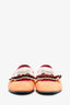 Hermès Orange/Pink Suede 'Royal' Loafers Size 36
