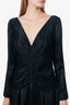 Zimmerman Black Satin Long Sleeve Mini Dress Size 1