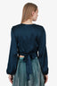 Zimmermann Blue Silk Tie Top Size 3