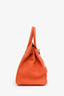 Hermès 2014 Orange Togo Leather Birkin 35