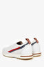 Loro Piana White Canvas '360 LP Flexy Walk' Sneakers Size 37