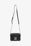 Longchamp Black Saffiano Leather Le Pliage Heritage Crossbody Bag
