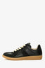 Maison Margiela Black Leather/Suede 'Replica' Sneakers Size 39.5
