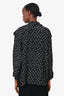 Smythe Black/White Polka Dot Blouse Size S