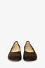 Prada Vintage Dark Brown Low Block Heels Size 38