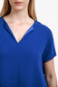 Diane von Furstenberg Cobalt Blue Sleeveless Boxy Dress Size S