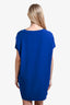 Diane von Furstenberg Cobalt Blue Sleeveless Boxy Dress Size S