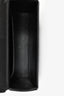 Amina Muaddi Black Leather Crystal Super Mini Top Handle Bag