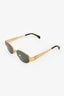 Celine Gold Metal 'Triomphe 01' Sunglasses