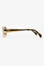 Celine Gold Metal 'Triomphe 01' Sunglasses