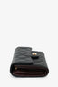 Pre-Loved Chanel™ 2021 Black Caviar Leather Medium Flap Wallet