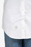 Thom Browne White Button Down Stripe Tie Detail Shirt 38
