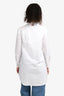 Thom Browne White Button Down Stripe Tie Detail Shirt 38
