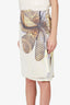 Just Cavalli Multicolour Animal Print Wrap Mini Skirt Size 44